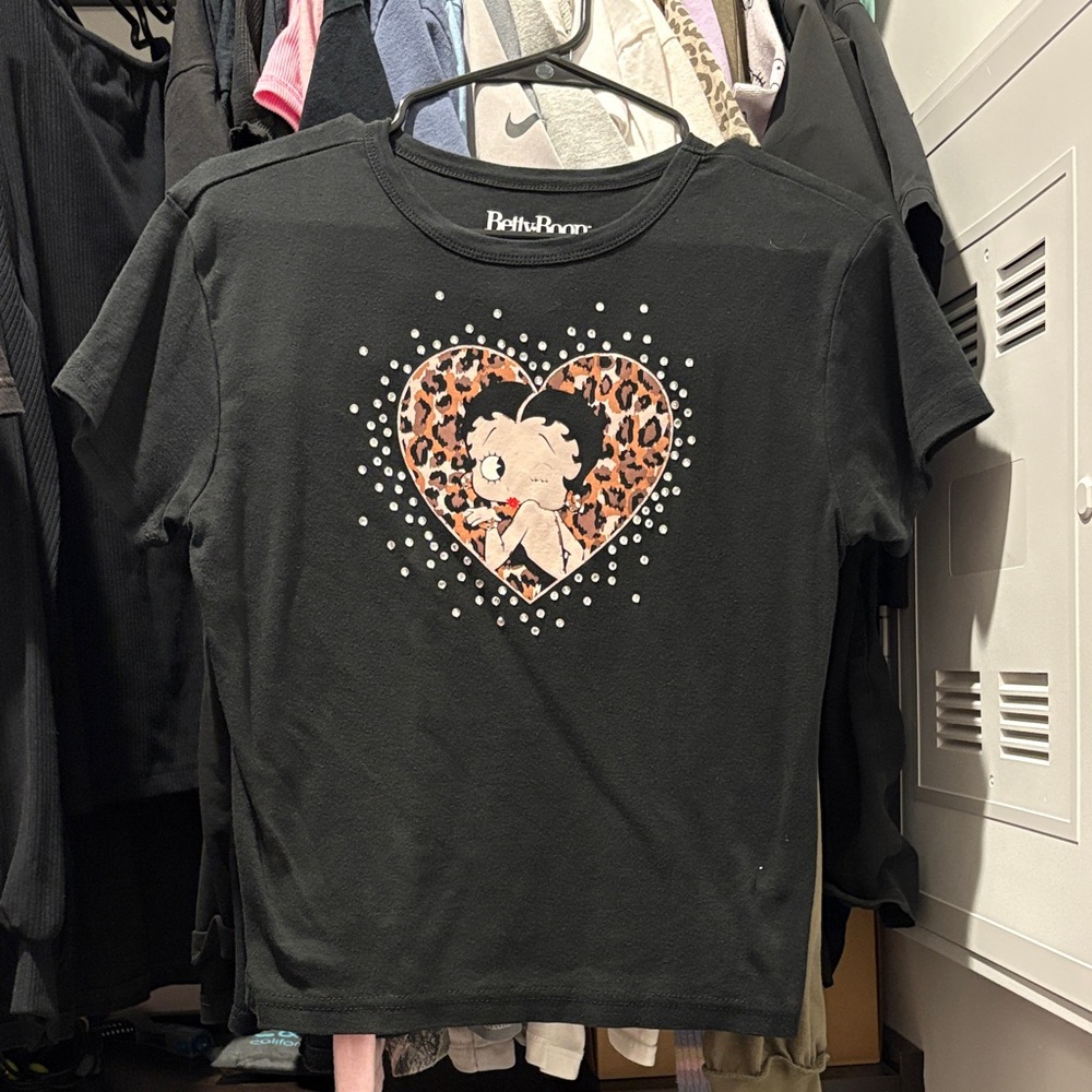 Betty Boop Black T-Shirt